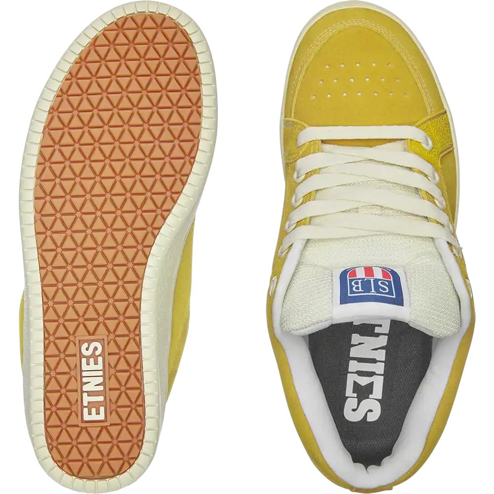 ETNIES SAL 23 MUSTARD SKATEBOARD SHOES