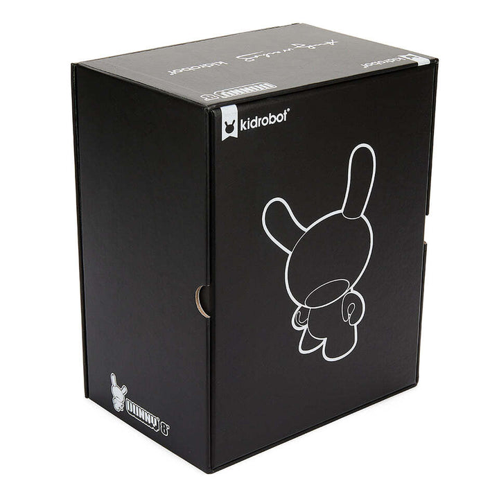 KIDROBOT x ANDY WARHOL FRIGHT WIG SELF-PORTRAIT 8" MASTERPIECE DUNNY - MONOCHROM