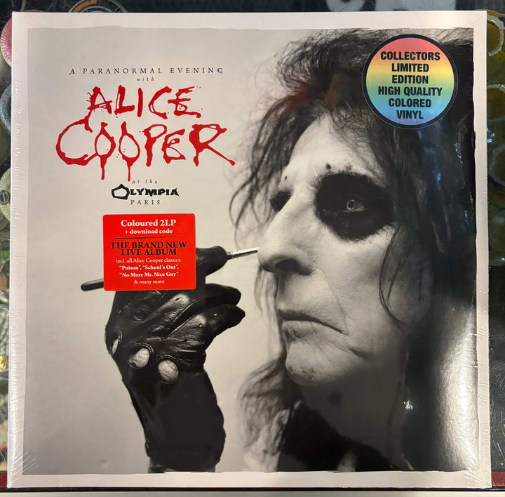 ALICE COOPER - A Paranormal Evening At The Olympia Paris 2x (Color Vinyl) LP Rec