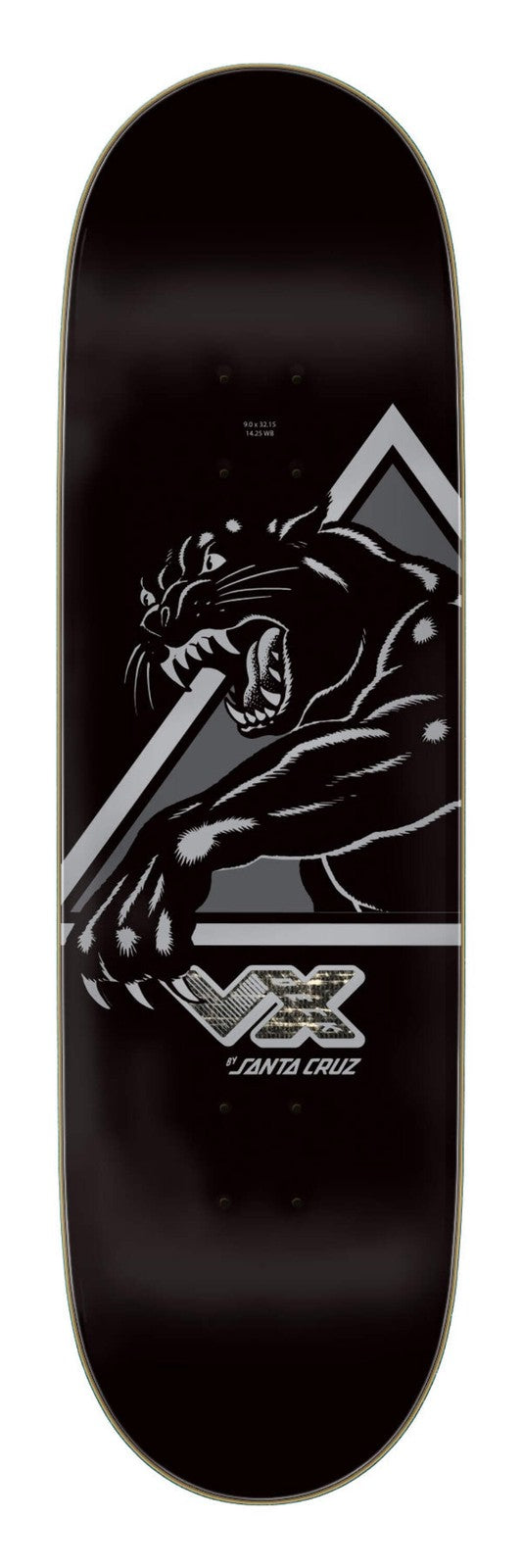 Santa Cruz Natas Shattered Panther Vx 9" Complete Skateboard