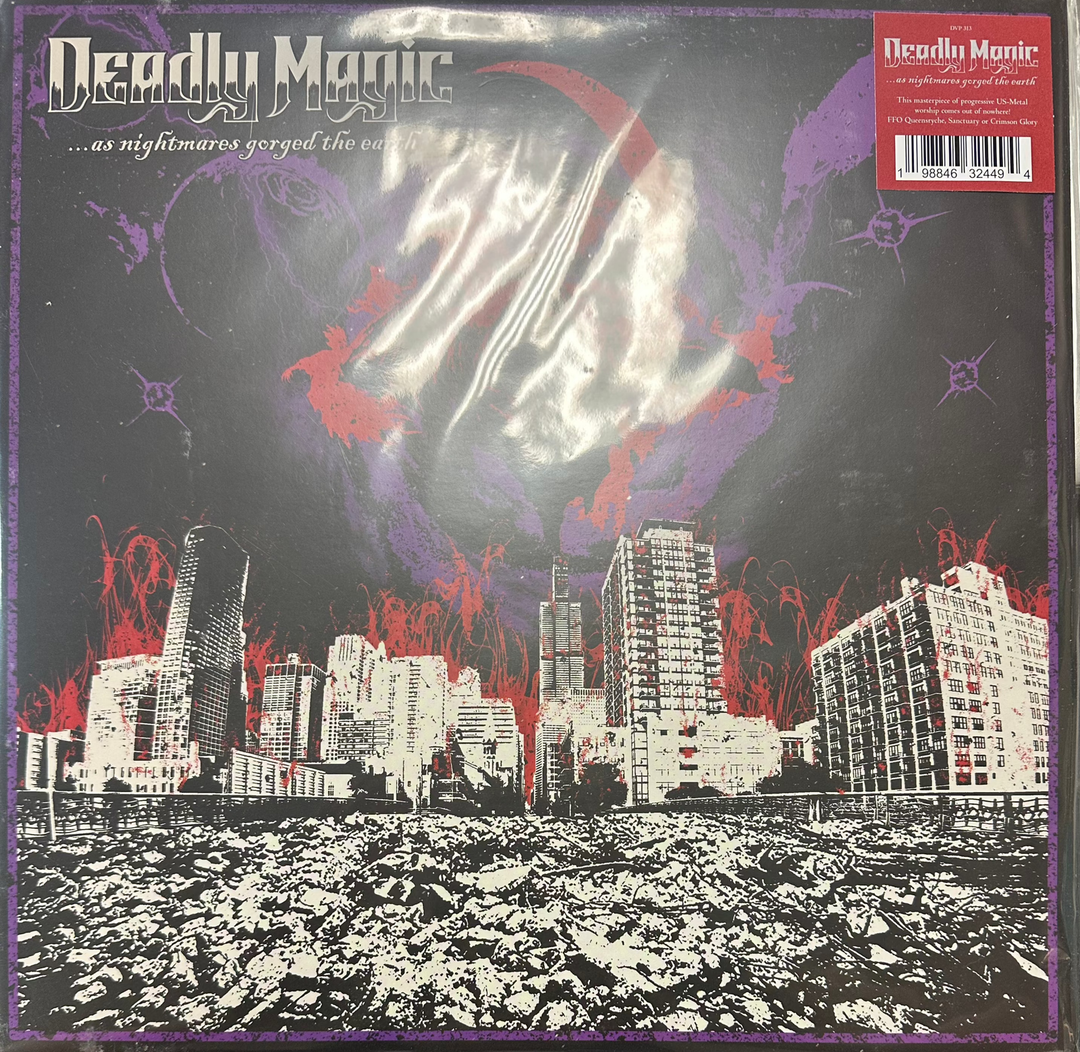 Deadly Magic - As Nightmares Gorged The Earth Vinyl LP Record