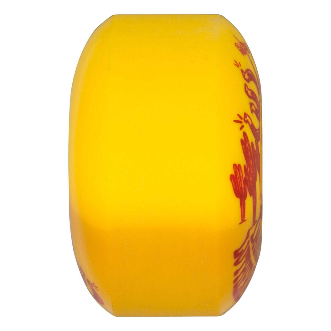 OJ Daniel Lutheran ELITE EZ EDGE Orange Yellow 53mm 99a SKATEBOARD WHEELS