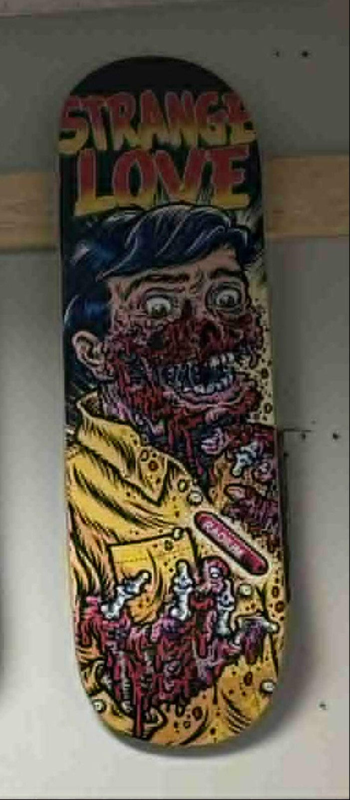 Strangelove Radium 8.5" Skateboard Deck by Todd Bratrud