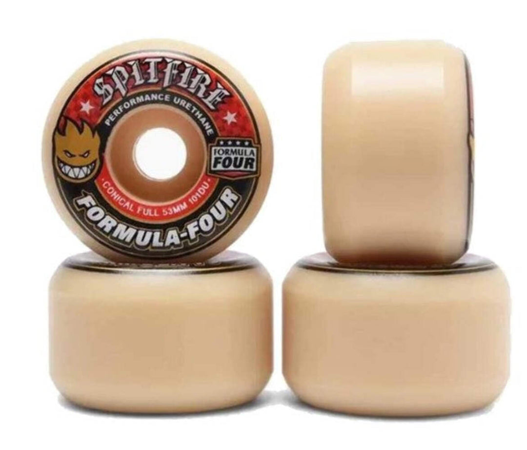 SpitFire F4 Conical Full 53mm 101a Skateboard Wheels