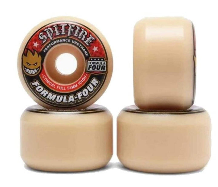 SpitFire F4 Conical Full 53mm 101a Skateboard Wheels