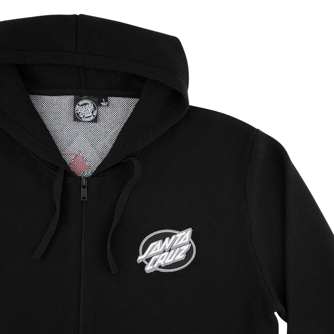 Santa Cruz Natas Panther Zip-Up Hooded Sweater Sweatshirt