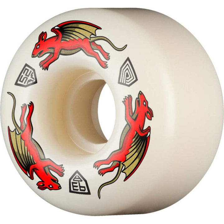 POWELL PERALTA DRAGON FORMULA NANO RATS 52mm 93a SKATEBOARD WHEELS