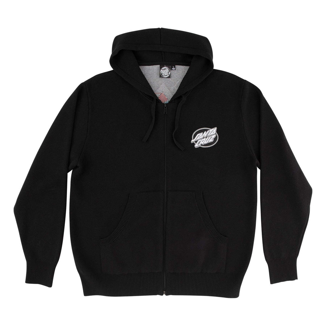 Santa Cruz Natas Panther Zip-Up Hooded Sweater Sweatshirt