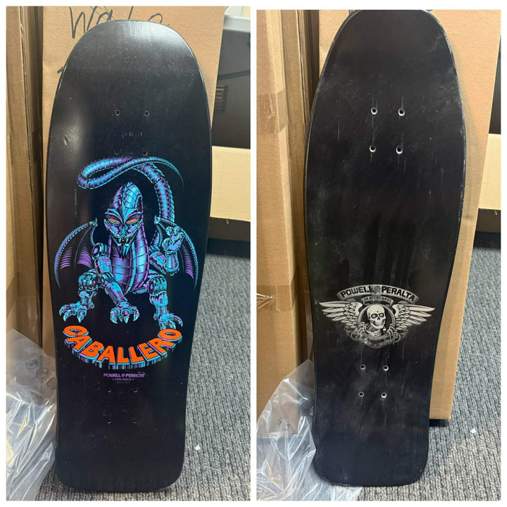 Powell Peralta Steve Caballero Mechanical Dragon Black 10" Skateboard Deck