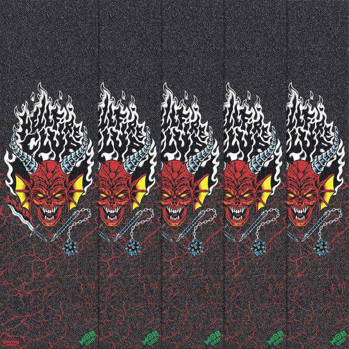 Mob x Stranger Things Hellfire Club 9" Skateboard Grip Tape