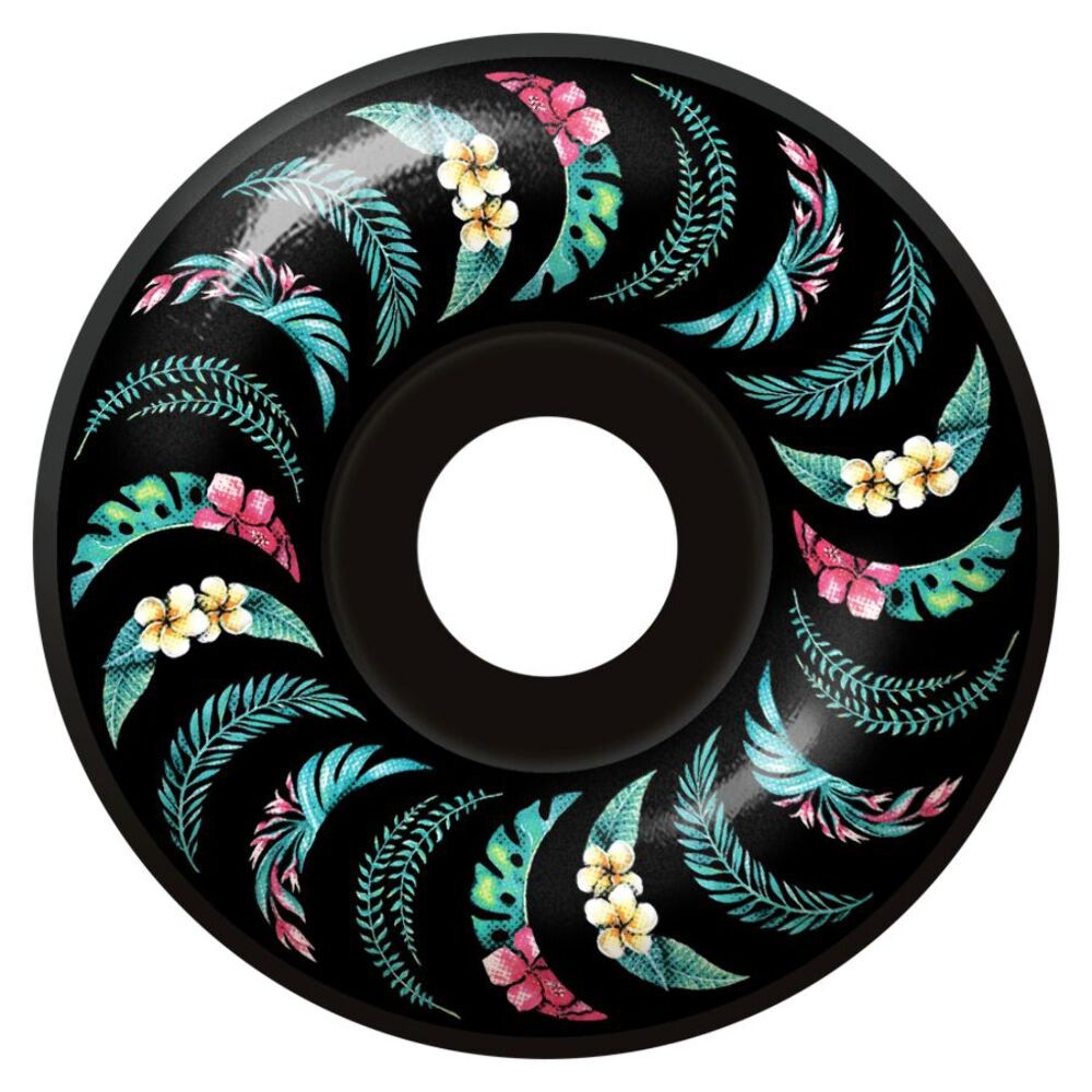 Spitfire F4 Floral Classic (Black) 55mm 99A Skateboard Wheels