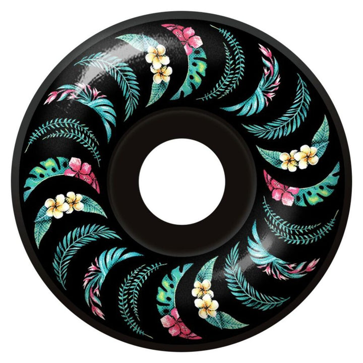 Spitfire F4 Floral Classic (Black) 55mm 99A Skateboard Wheels