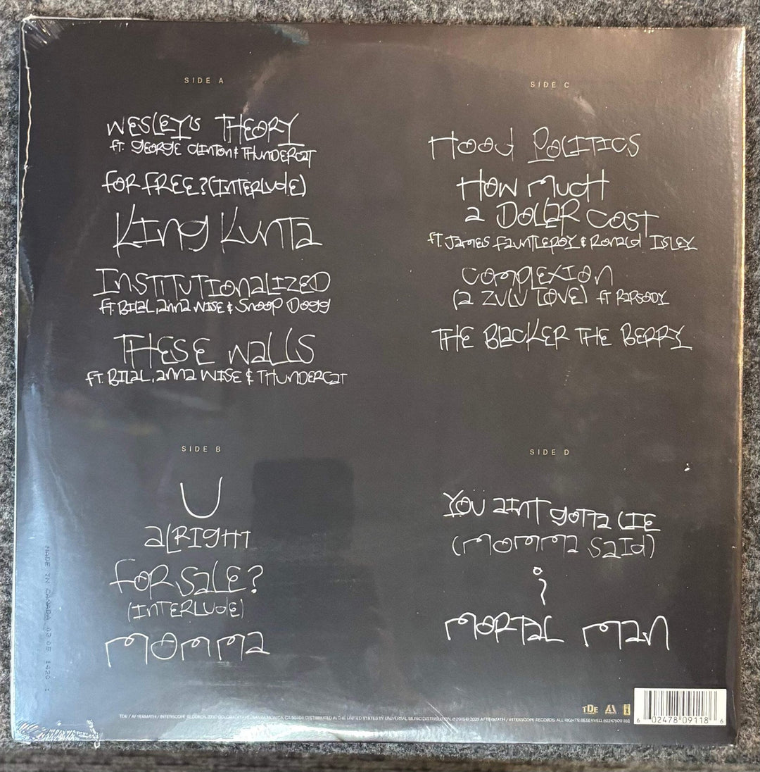 Kendrick Lamar – To Pimp A Butterfly [Gatefold Sleeve] 2x Vinyl LP Record