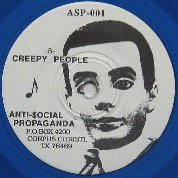 God Bullies - Tell Me / Creepy People Blue Color Vinyl 7" Record *USED 1992 RELE