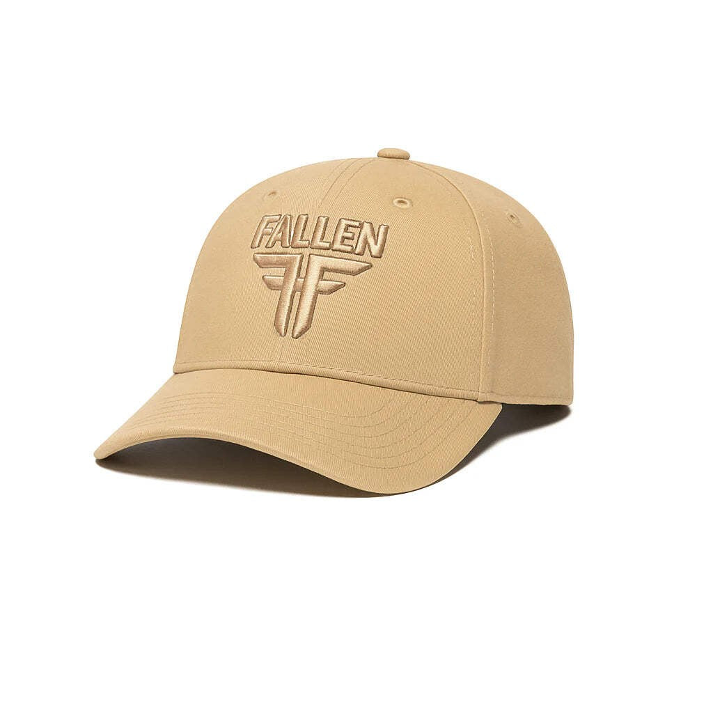 Fallen Insignia Curve Tan Enzym Hat