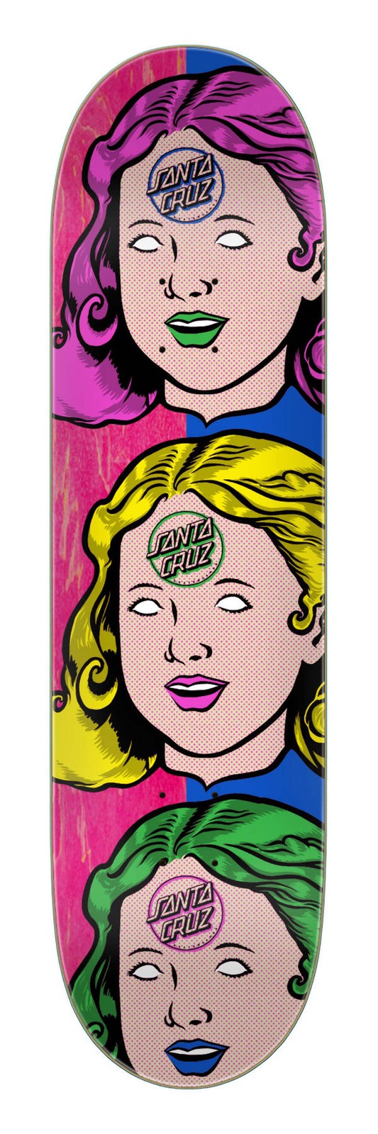 Santa Cruz Possessed Head FeelBase Pro 8" Complete Skateboard
