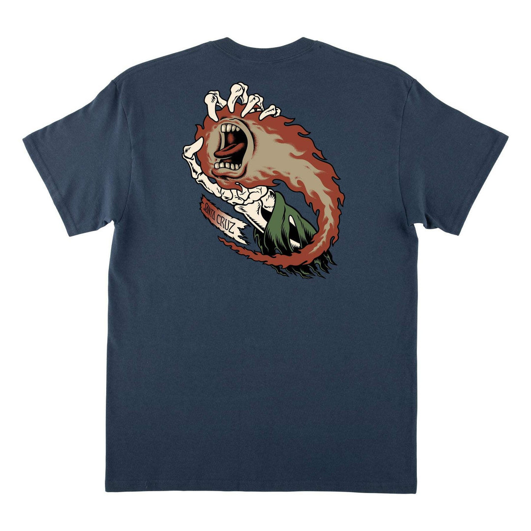 Santa Cruz O'Brien Screaming Reaper Heavyweight T-Shirt