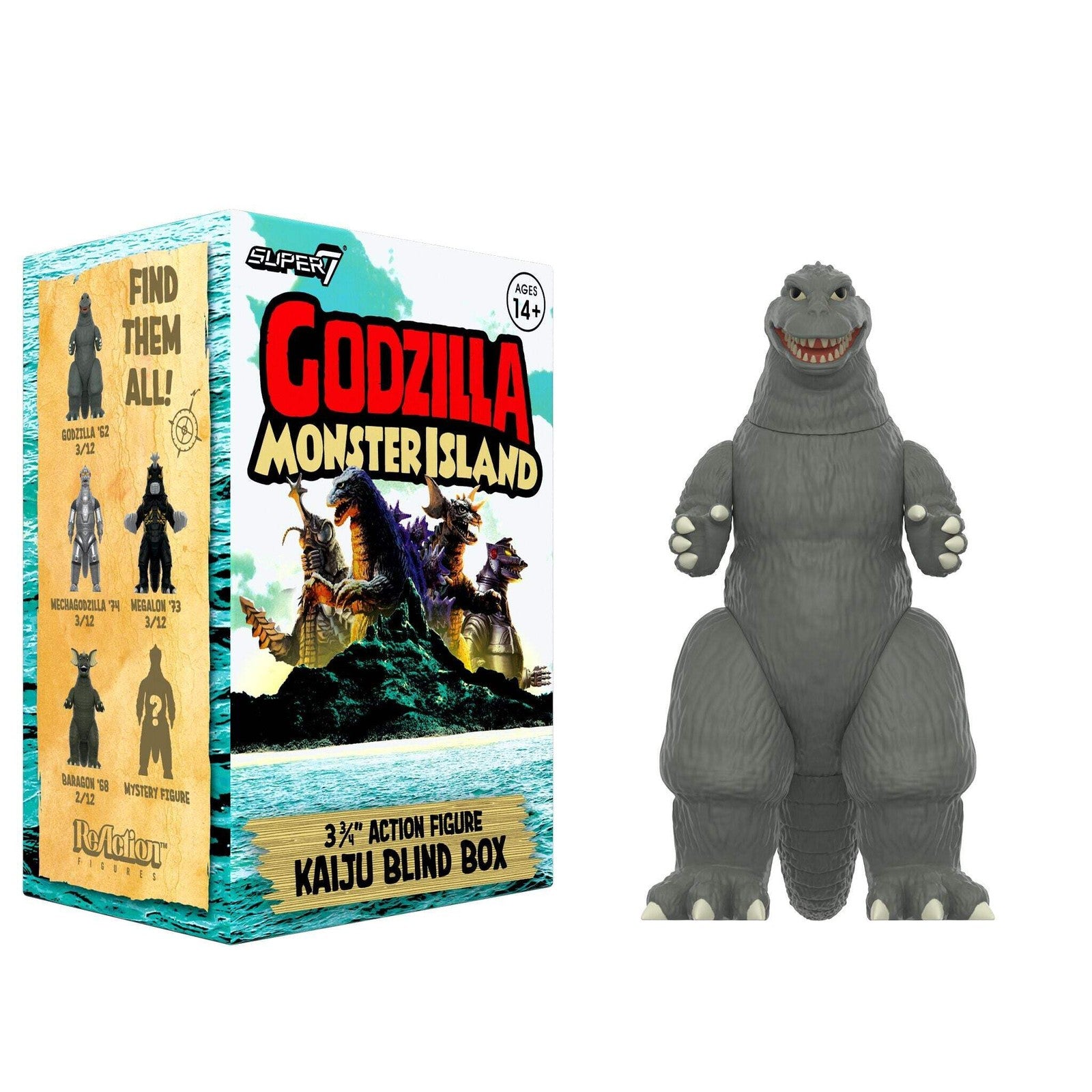 Super7 X Toho Blind Box Wave 07 (Monster Island) - Individual