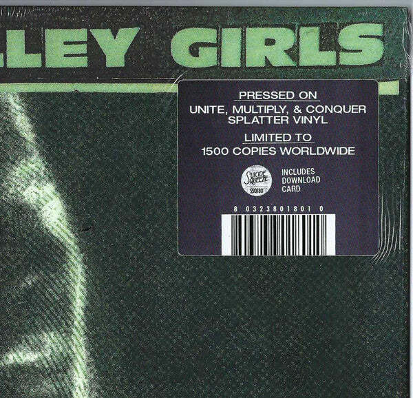 Death Valley Girls – Glow In The Dark Neon Green & Red W/ Black Splatter Vinyl L