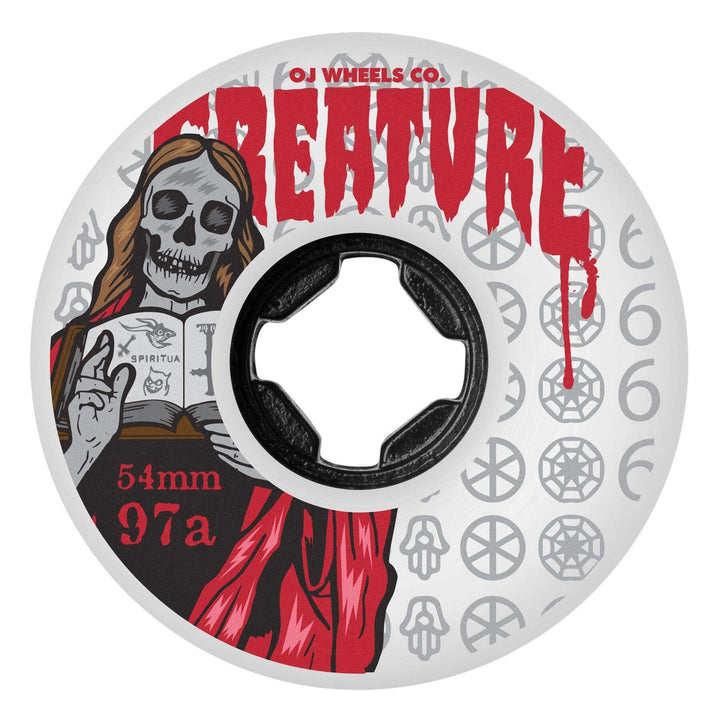 OJ x Creature The Book Of Bloodsuckers 54mm 97a Skateboard Wheels