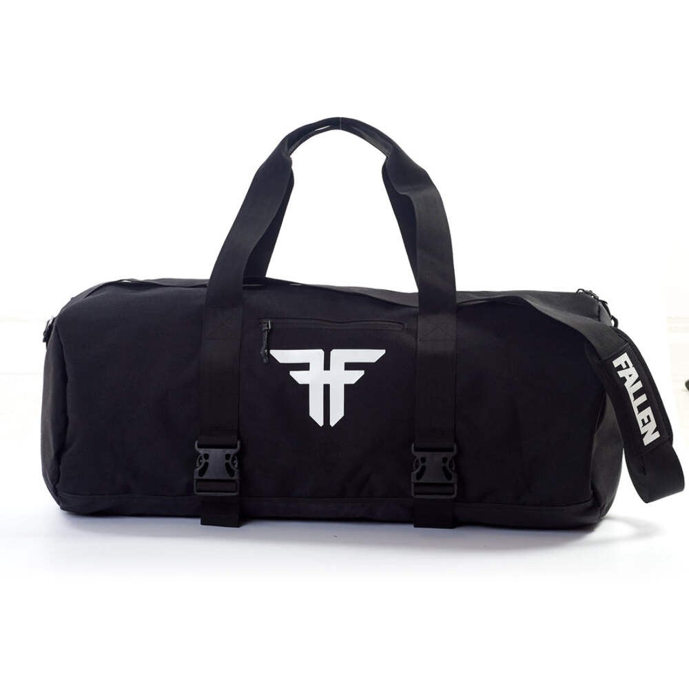 Fallen Utility Duffle Bag Black / White