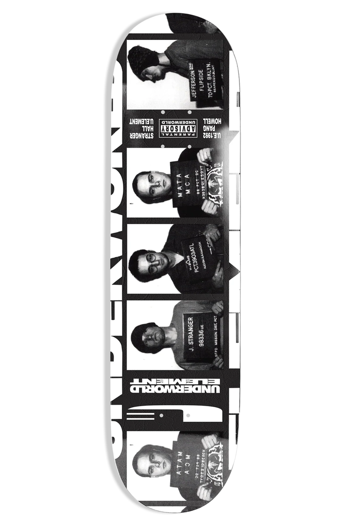 Underworld Element Mugshots EX7 9" Skateboard Deck