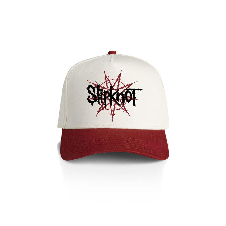 Welcome x Slipknot Nonagram (White/Red) Hat