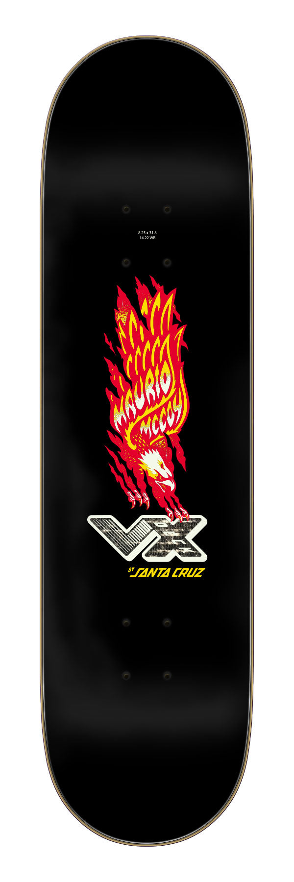 Santa Cruz McCoy Ripping Eagle VX 8.25" Twin Skateboard Deck
