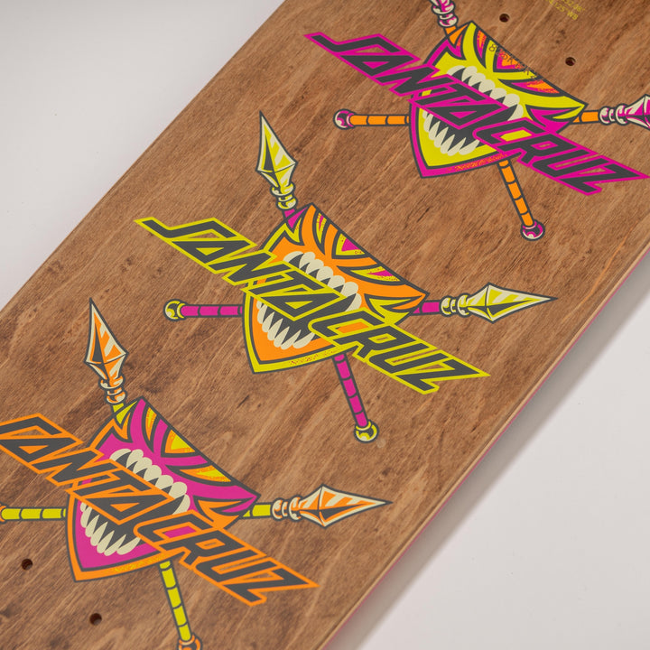 Santa Cruz Salba Firedance 8.8" Egg Complete Skateboard