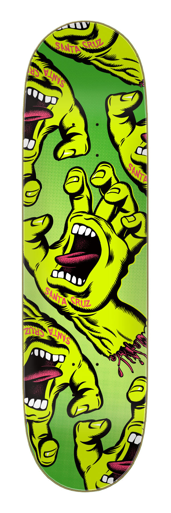 Santa Cruz Crowded Hand 8.5" Skateboard Deck