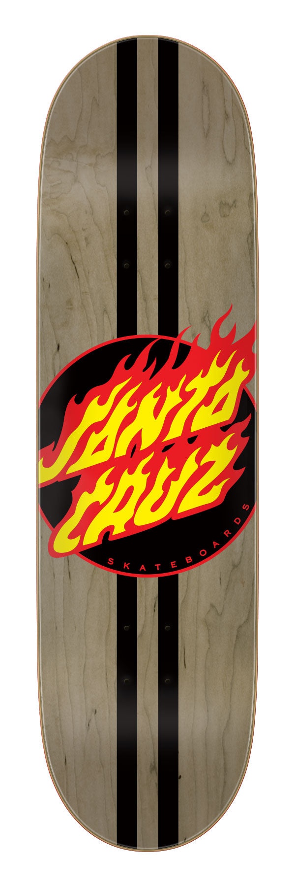 Santa Cruz Flame Dot 8.6" Skateboard Deck