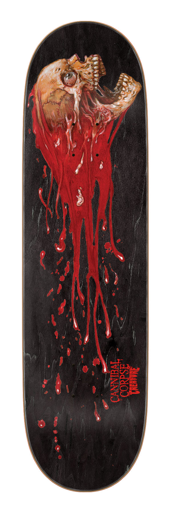 Creature x Cannibal Corpse "Skull and Blood" 8.53" Skateboard Deck