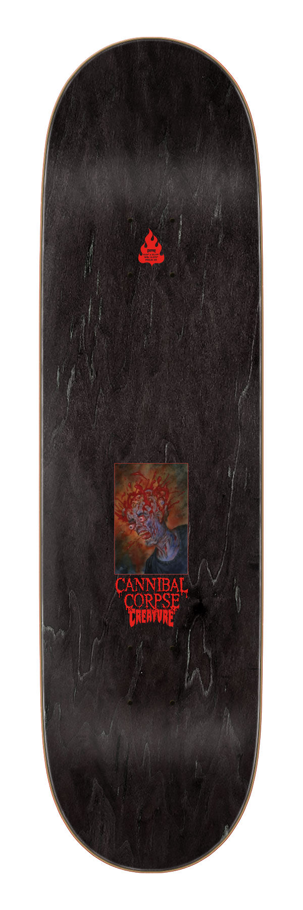 Creature x Cannibal Corpse "Skull and Blood" 8.53" Skateboard Deck