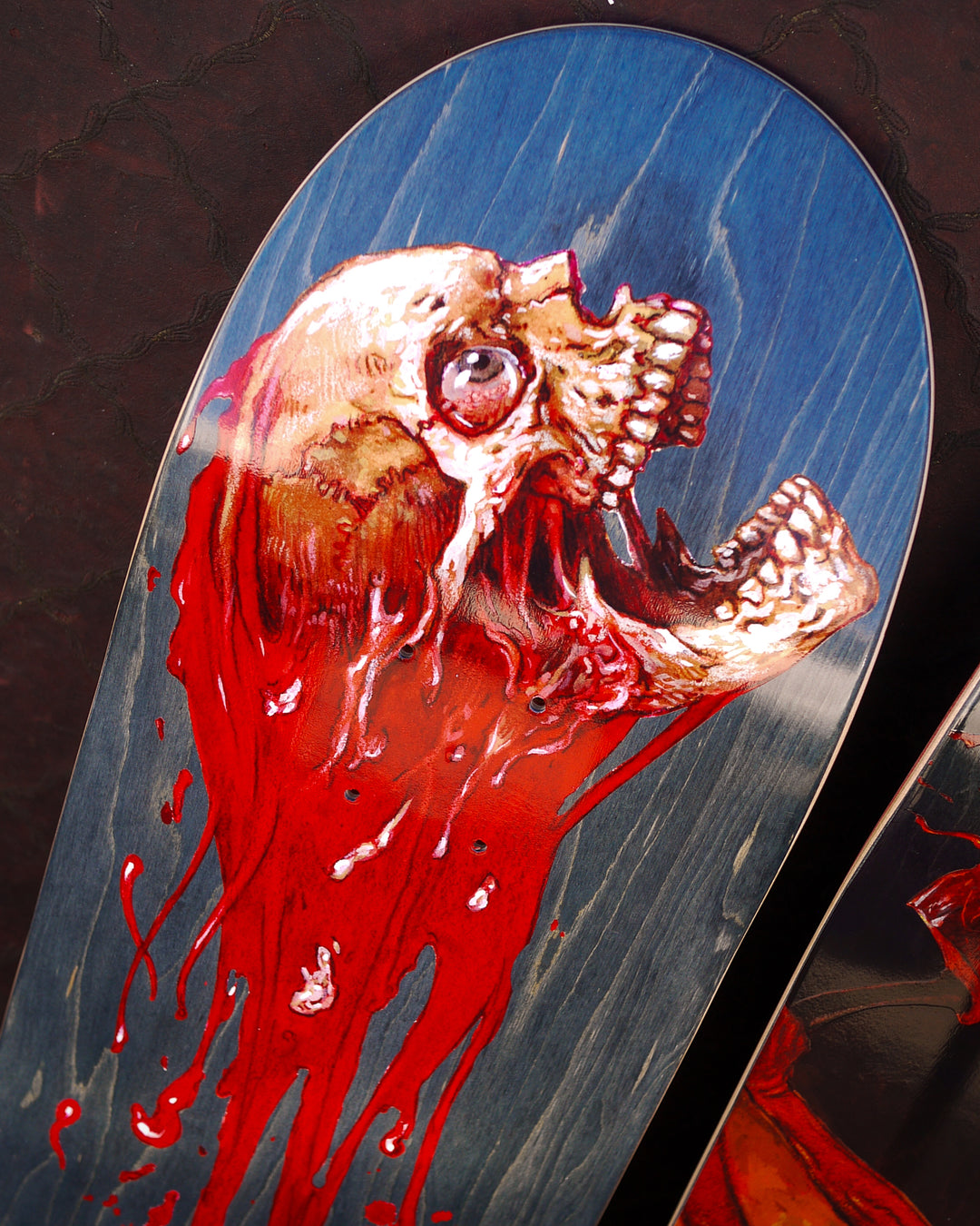 Creature x Cannibal Corpse "Skull and Blood" 8.53" Skateboard Deck