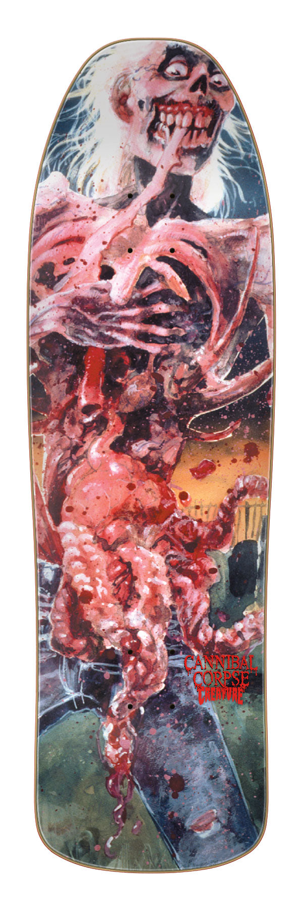 Creature x Cannibal Corpse "Corpse Eaten Back to Life" 9.34" Skateboard Deck