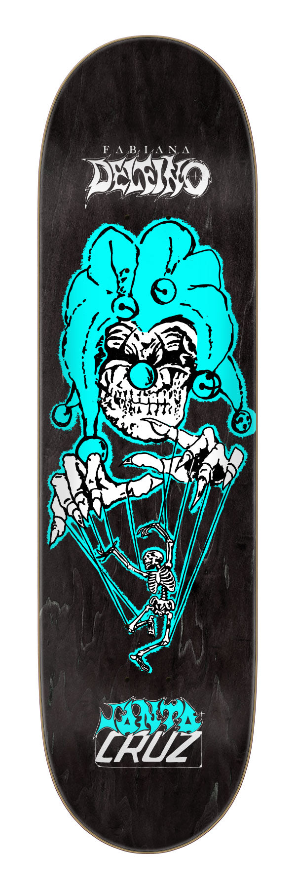 Santa Cruz Delfino Puppet Master Feelbase Pro 8.25" Skateboard Deck