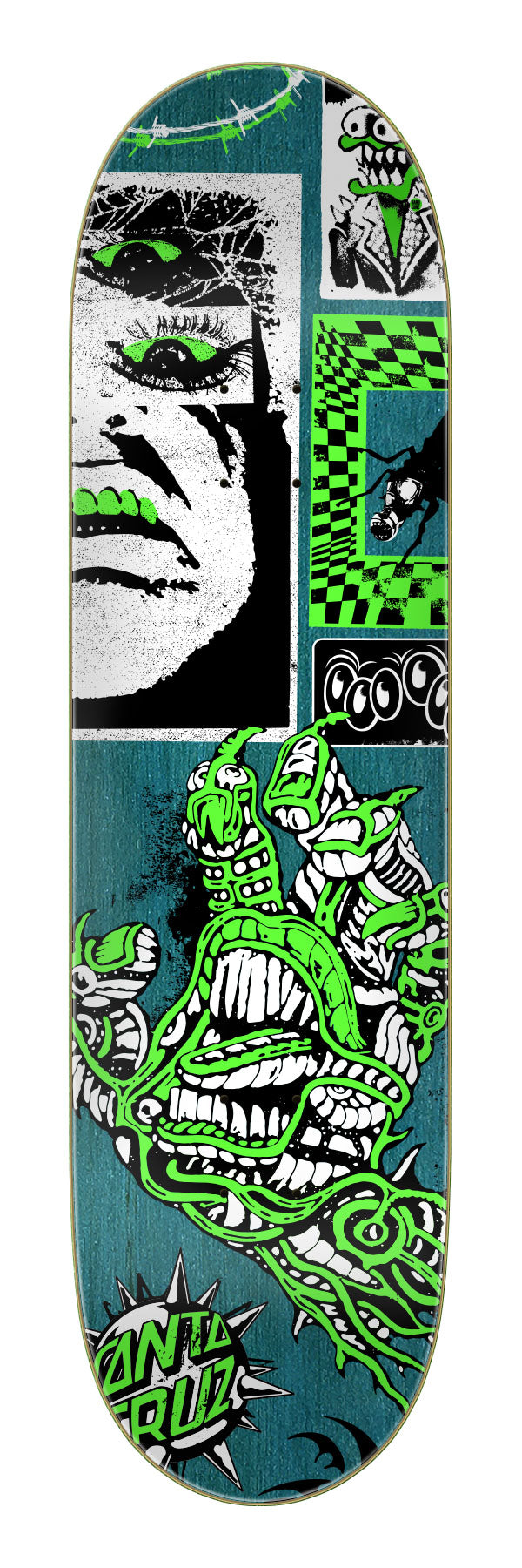 Santa Cruz Scourge Hand Feelbase 8" Skateboard Deck