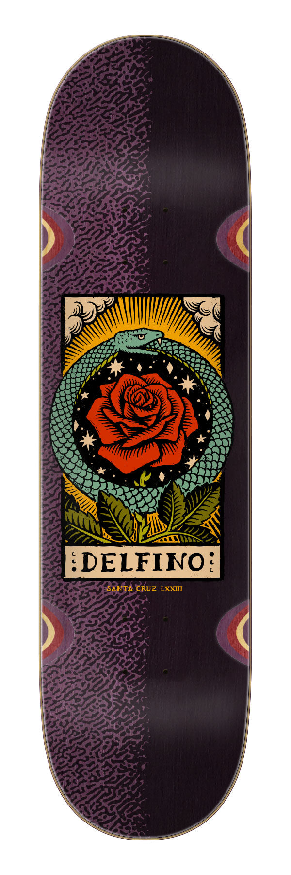 Santa Cruz Delfino Ouroboros 8.25" Skateboard Deck