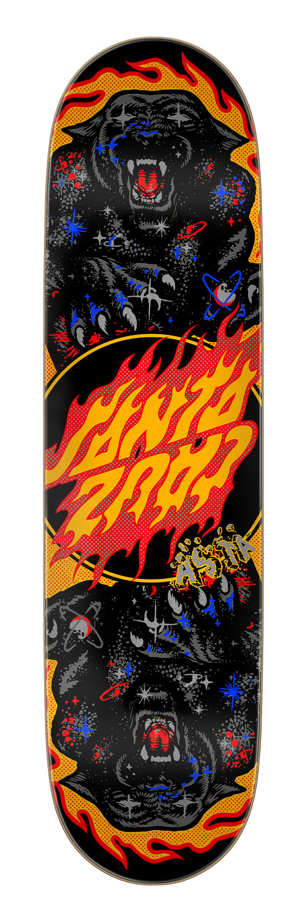 Santa Cruz Asta Cosmic Cat 8.2" Twin Tip Skateboard Deck