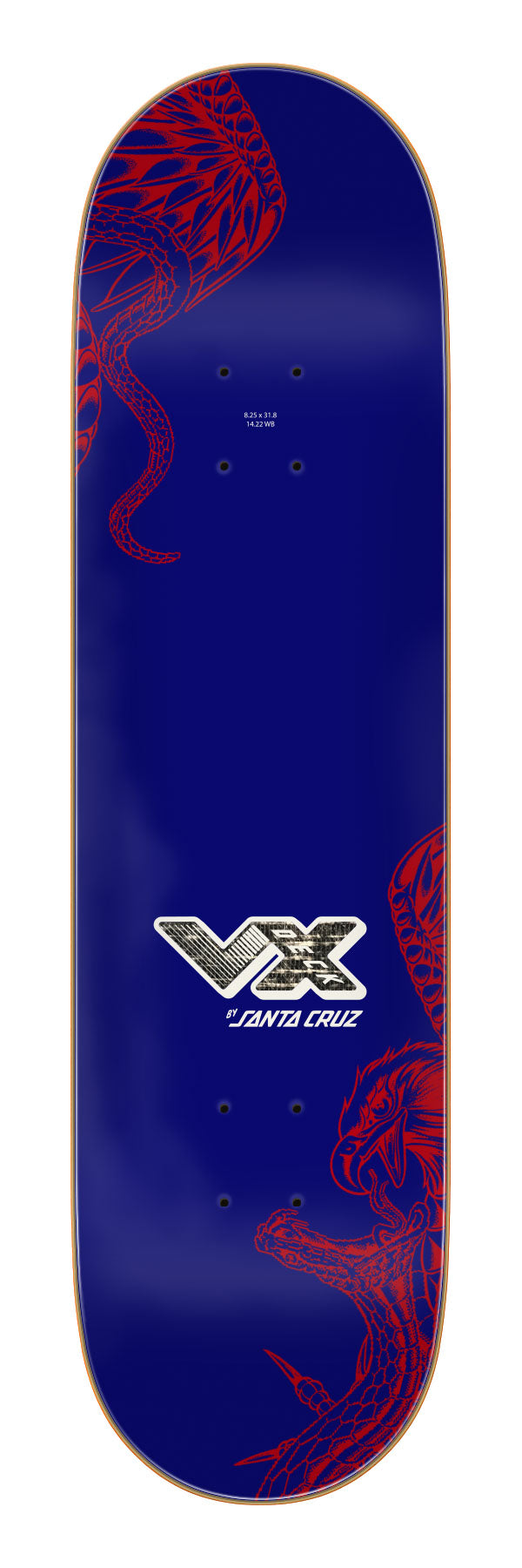 Santa Cruz Wooten Cyber VX 8.5"Skateboard Deck