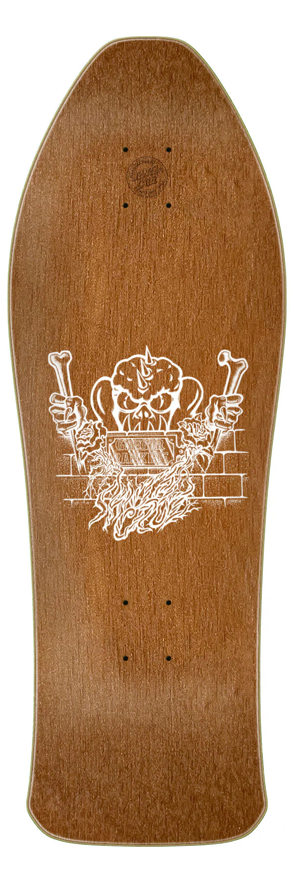 **Pre-Order** Santa Cruz Gregor Rankine Monster Reissue 10.39" Skateboard Deck