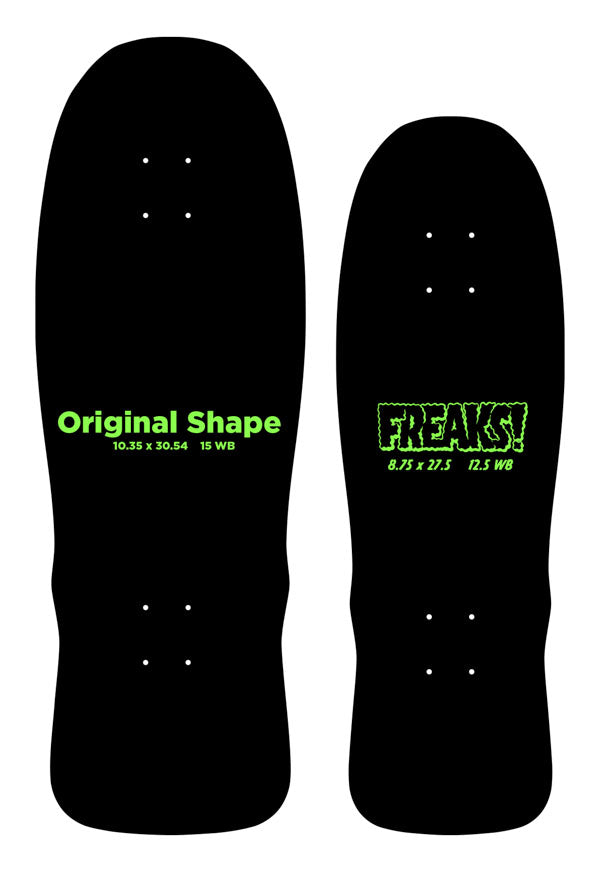 Santa Cruz Winkowski Dope Planet Micro Freaks 8.75" Skateboard Deck
