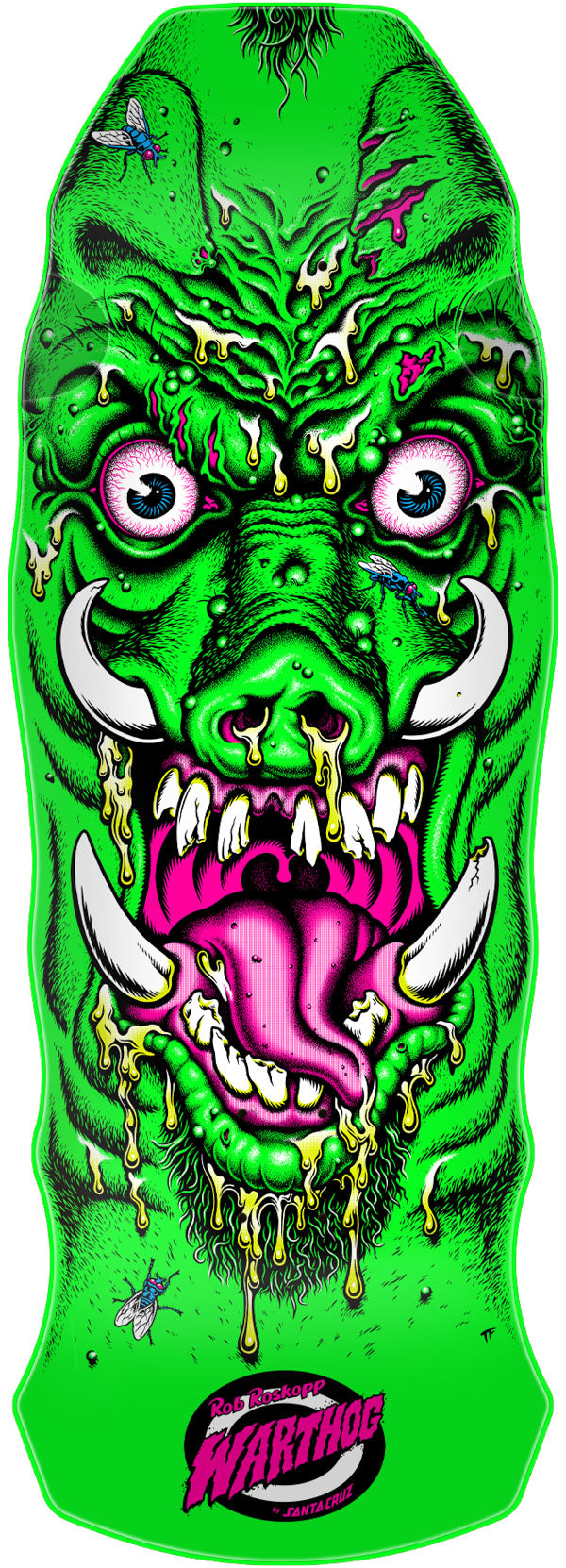 Santa Cruz Rob Roskopp Warthog Freaks 11" Skateboard Deck
