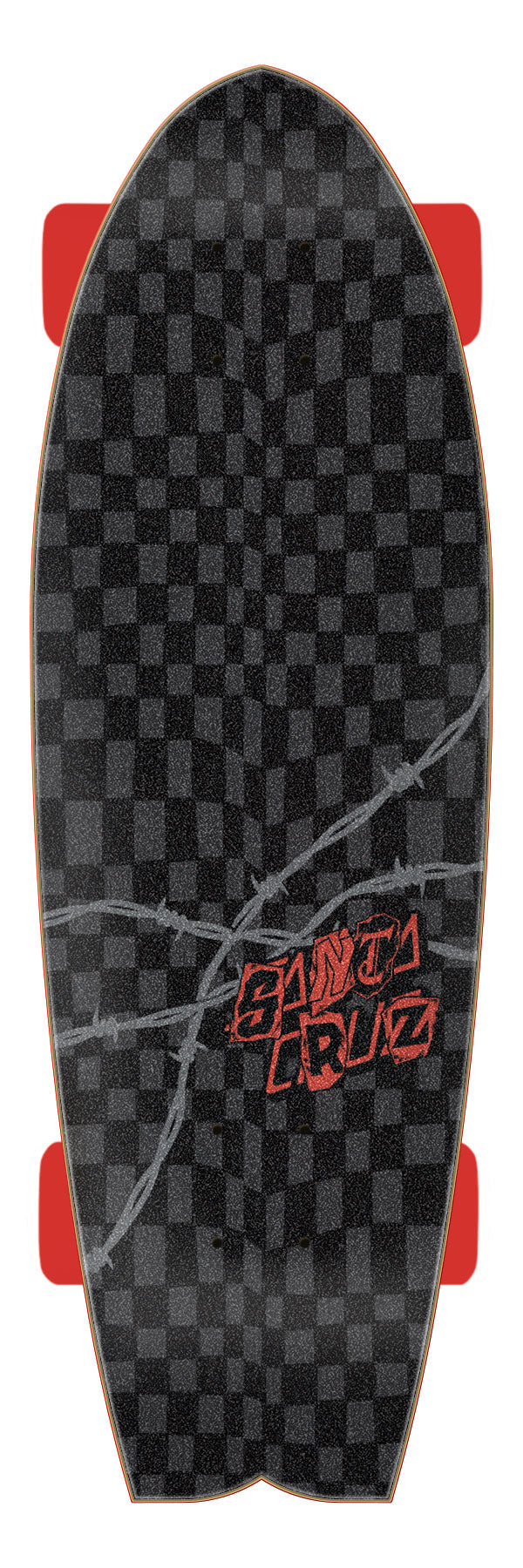 Santa Cruz Pay Off Dot Shark Skate 8.81" Complete Skateboard