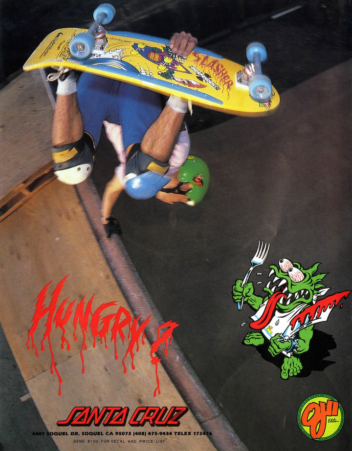 Santa Cruz Meek OG Slasher Reissue Cruzer 10.1" Complete Skateboard
