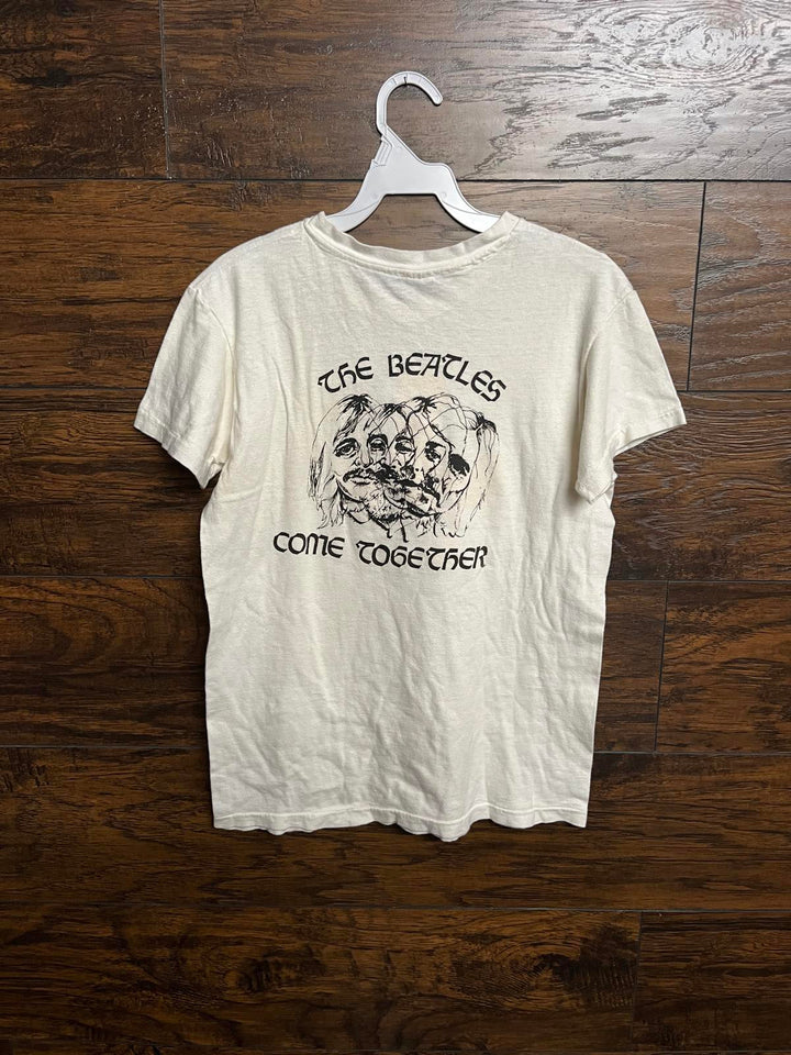 Vintage The Beatles Come Together T-shirt -1960s Austin Radio M