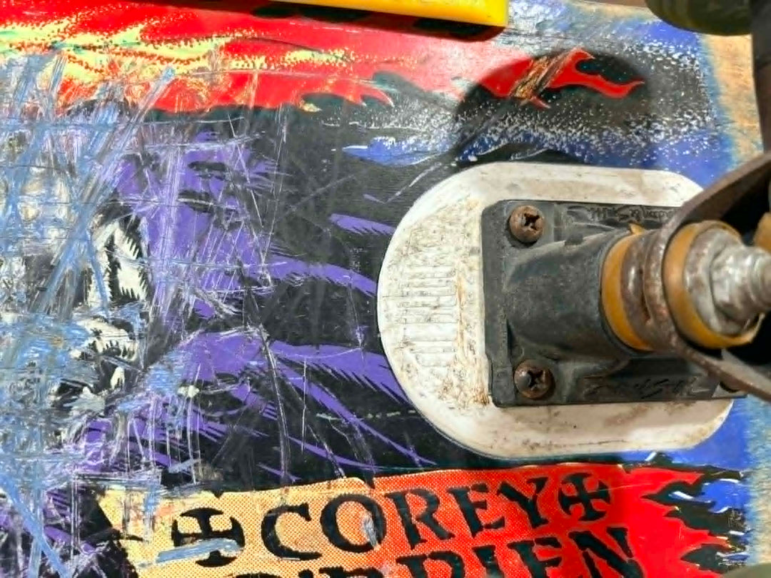 Santa Cruz Corey O'Brien Reaper Original 80s Used Complete Skateboard