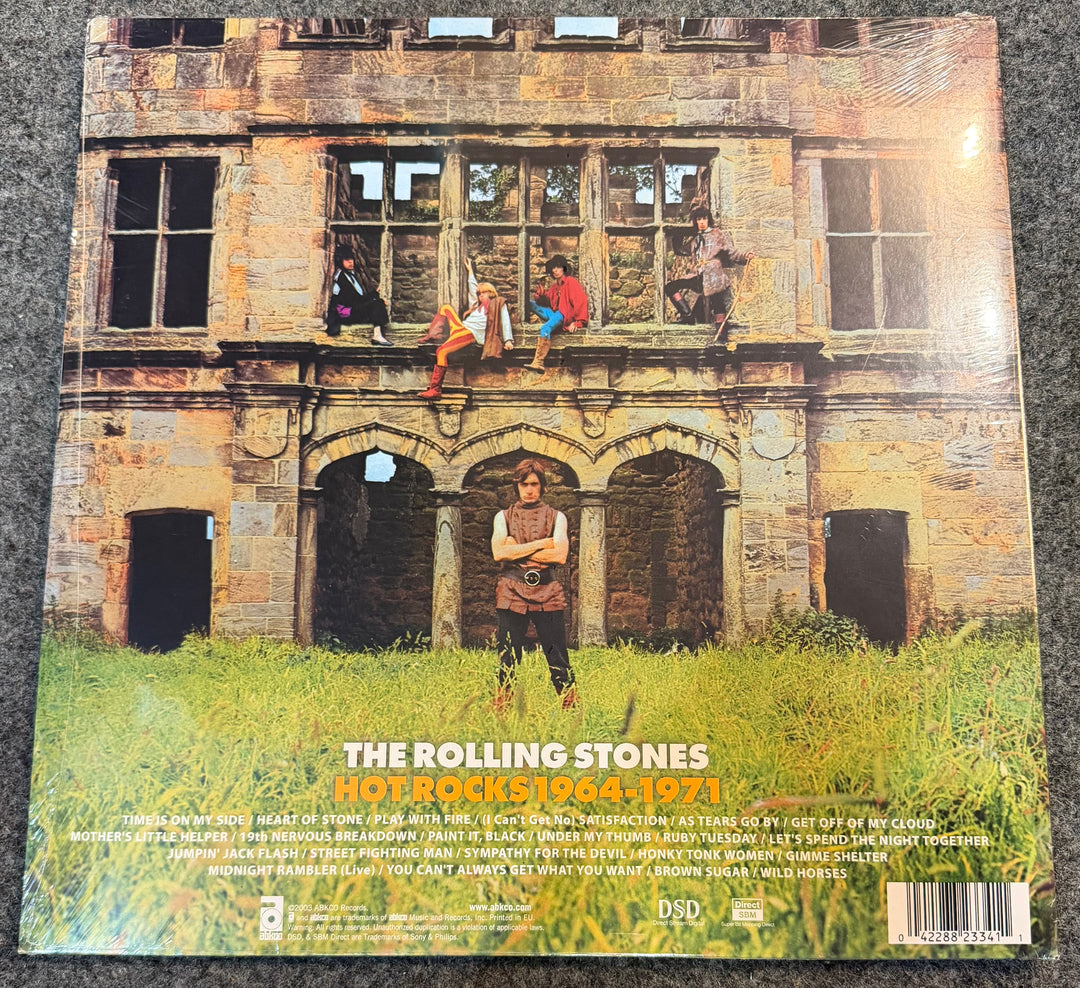 Rolling Stones - Hot Rocks 1964-1971 [180G] Back Vinyl Record Cover