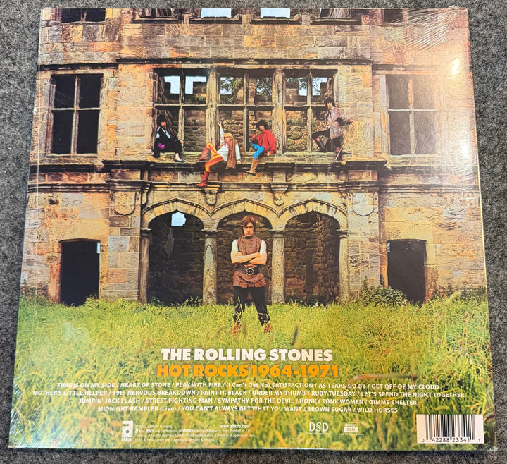 Rolling Stones - Hot Rocks 1964-1971 [180G] Back Vinyl Record Cover