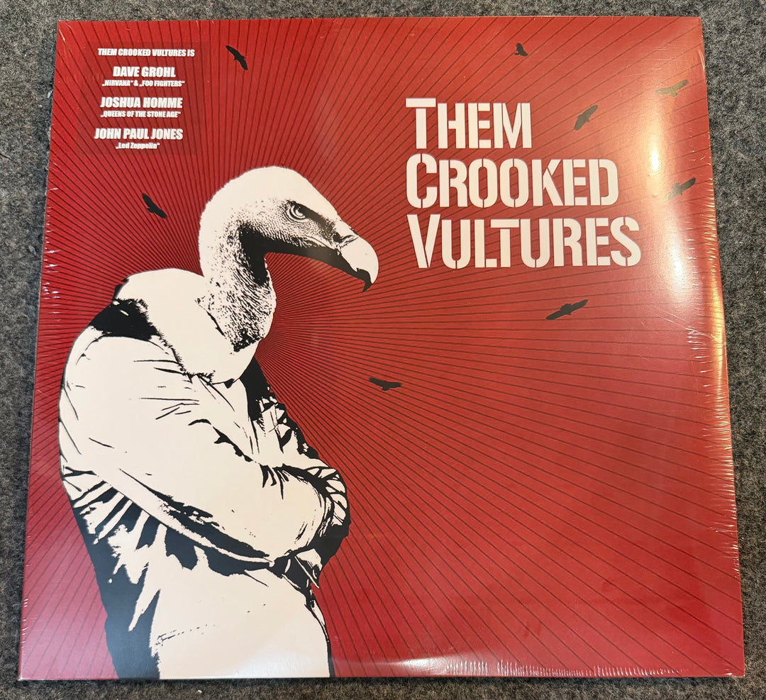 Them Crooked Vultures - Them Crooked Vultures Front Vinyl Record Cover